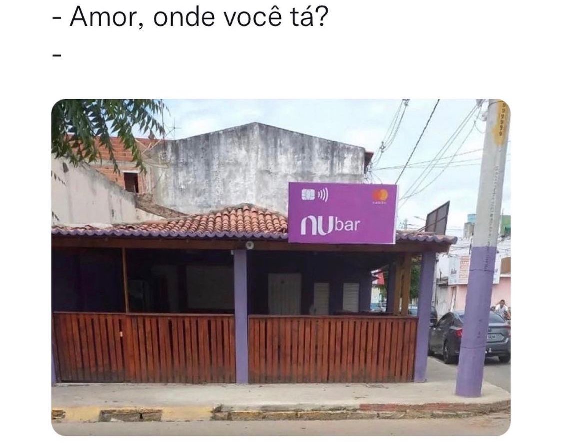 Onde vc tá, amor?