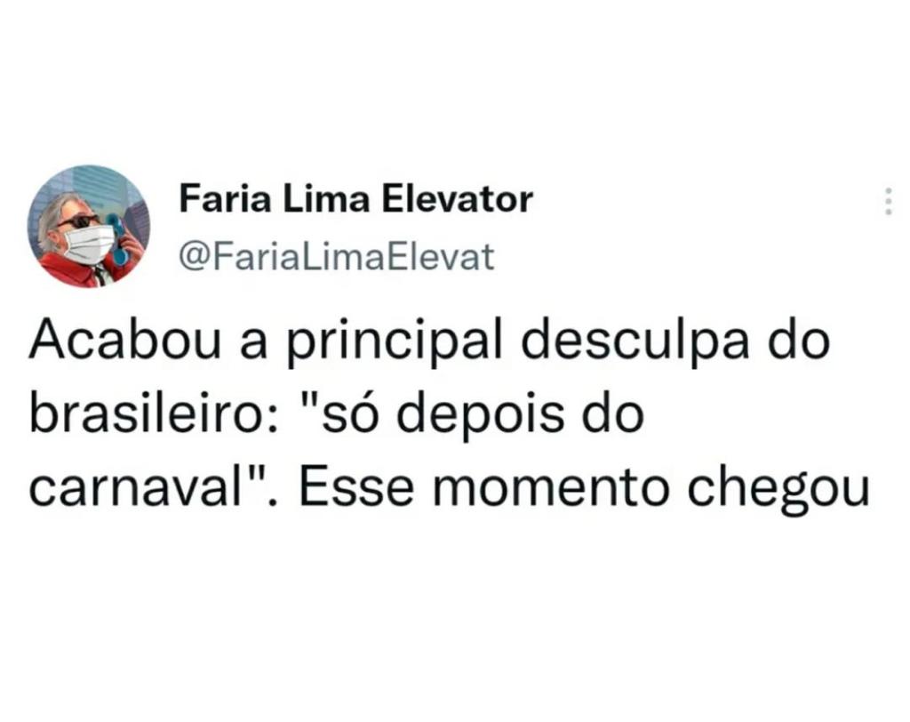 Agora acabou, galera