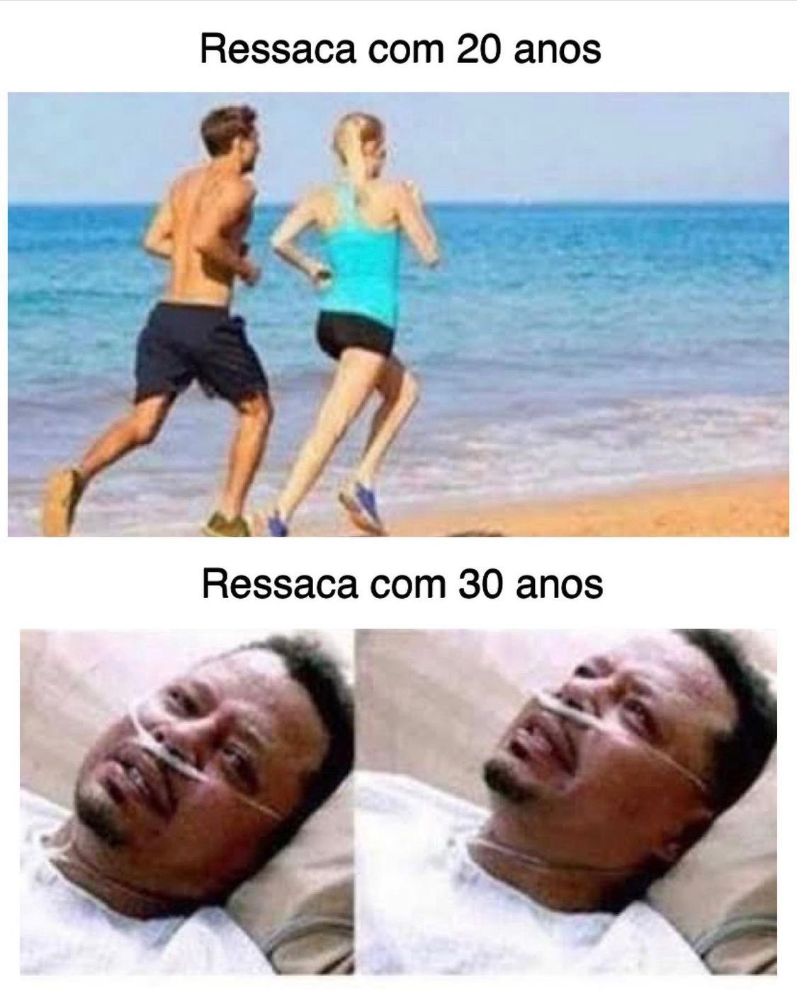 E eu que tenho 20 e sinto ressaca de 30?