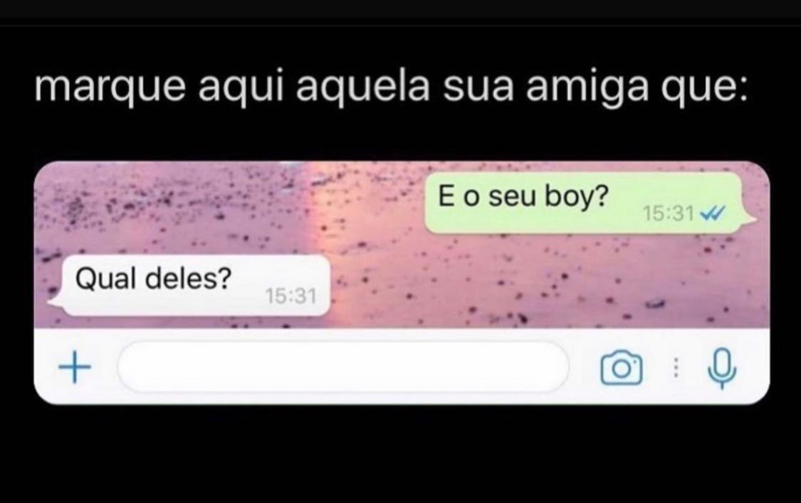 Manda para aquela amiga