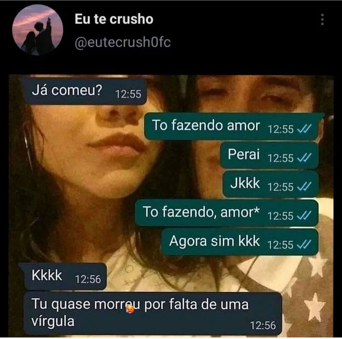 O que uma vírgula não faz