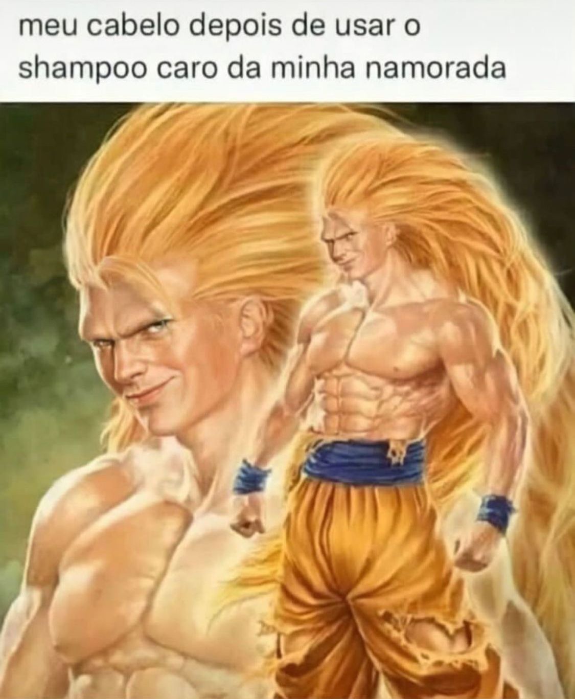 Praticamente um Saiyajin