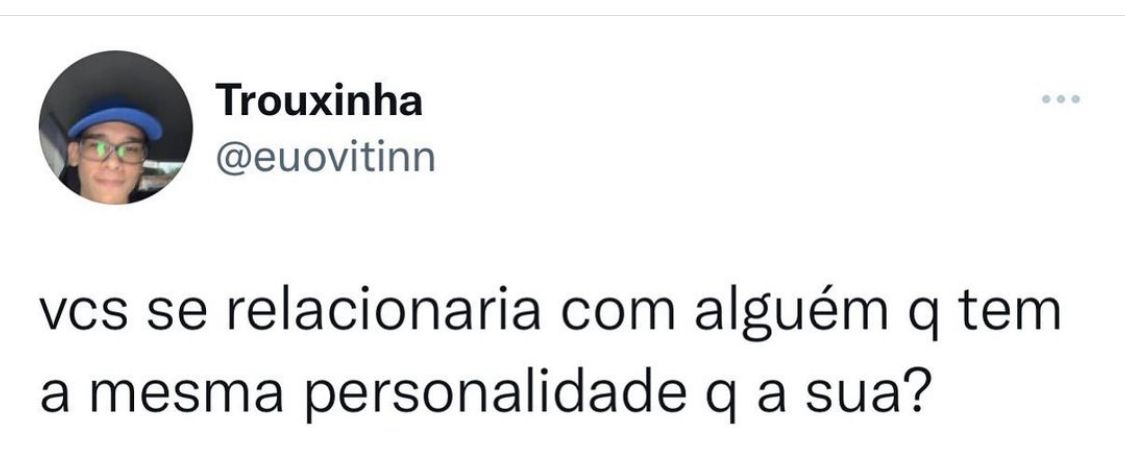você se relacionaria?