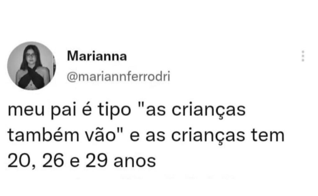 Meu pai também é assim