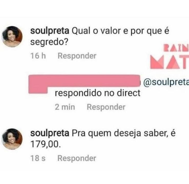 Eu faria igual