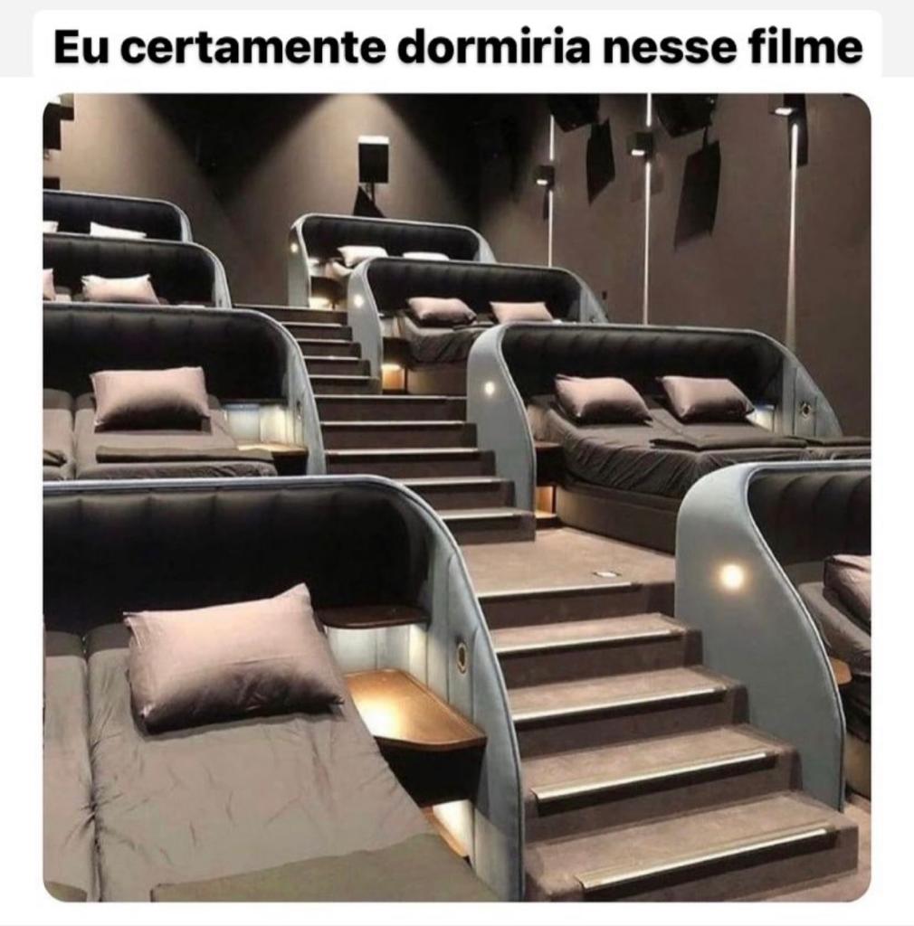 Eu dormiria muito bem