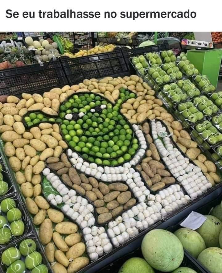 Se eu trabalhasse no supermercado