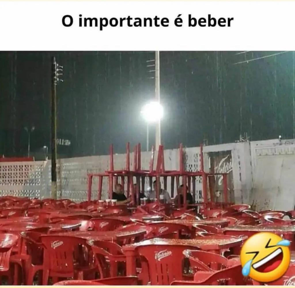 O importante é beber