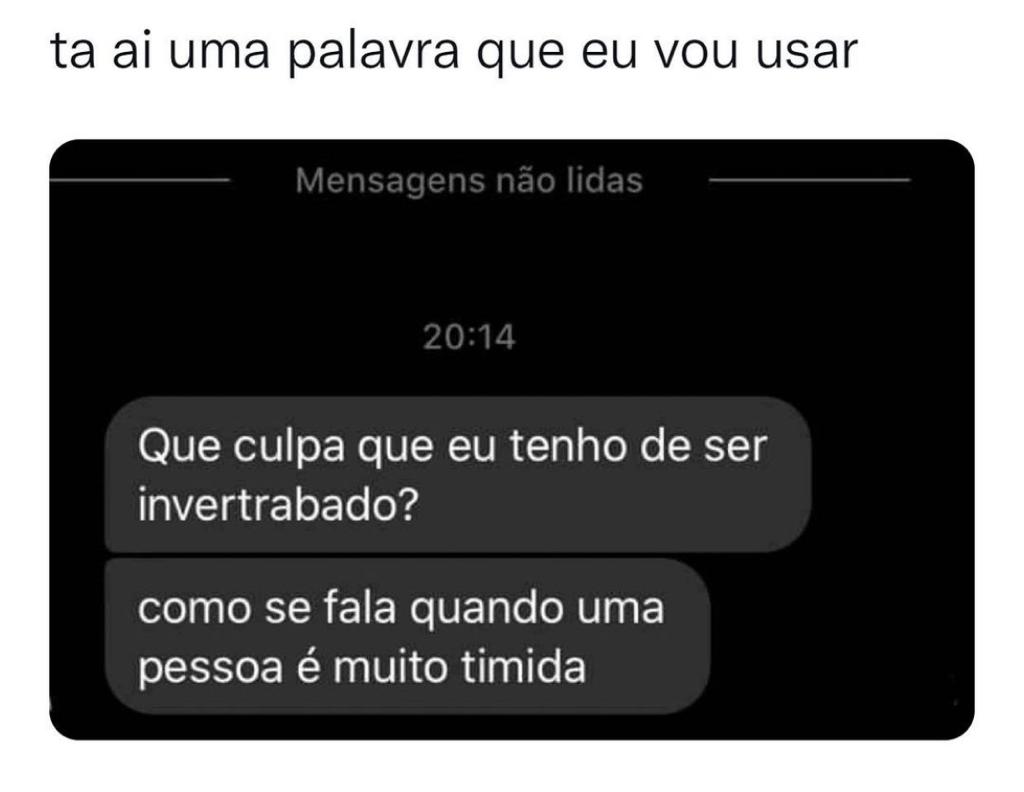 Vou usar essa palavra