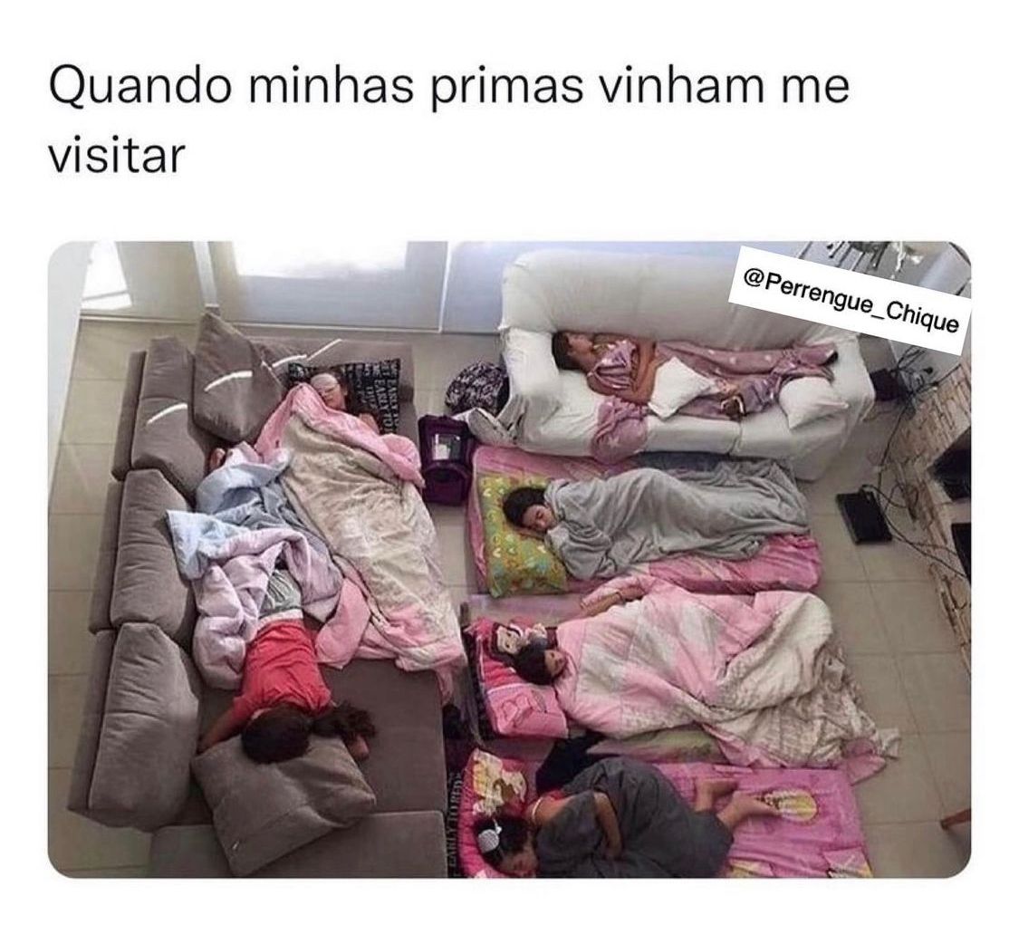 Quando minhas primas vinham visitar