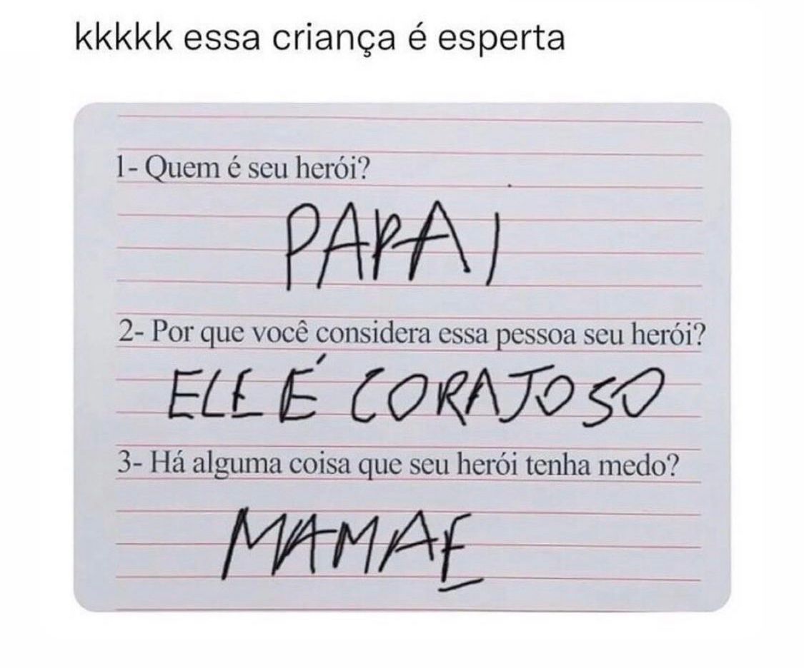 Essa criança é esperta