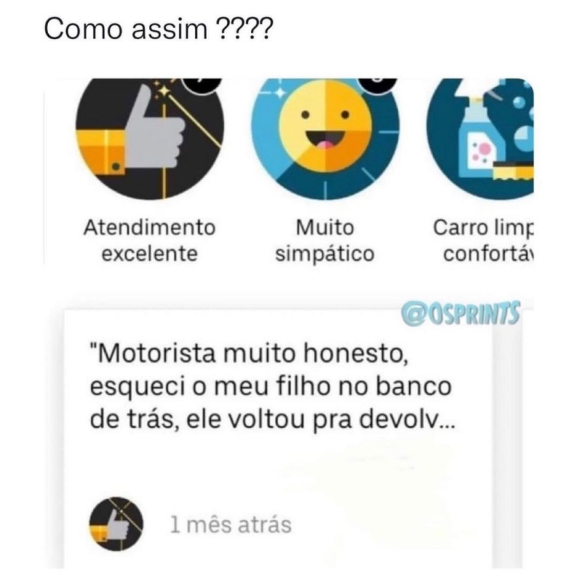Como assim?