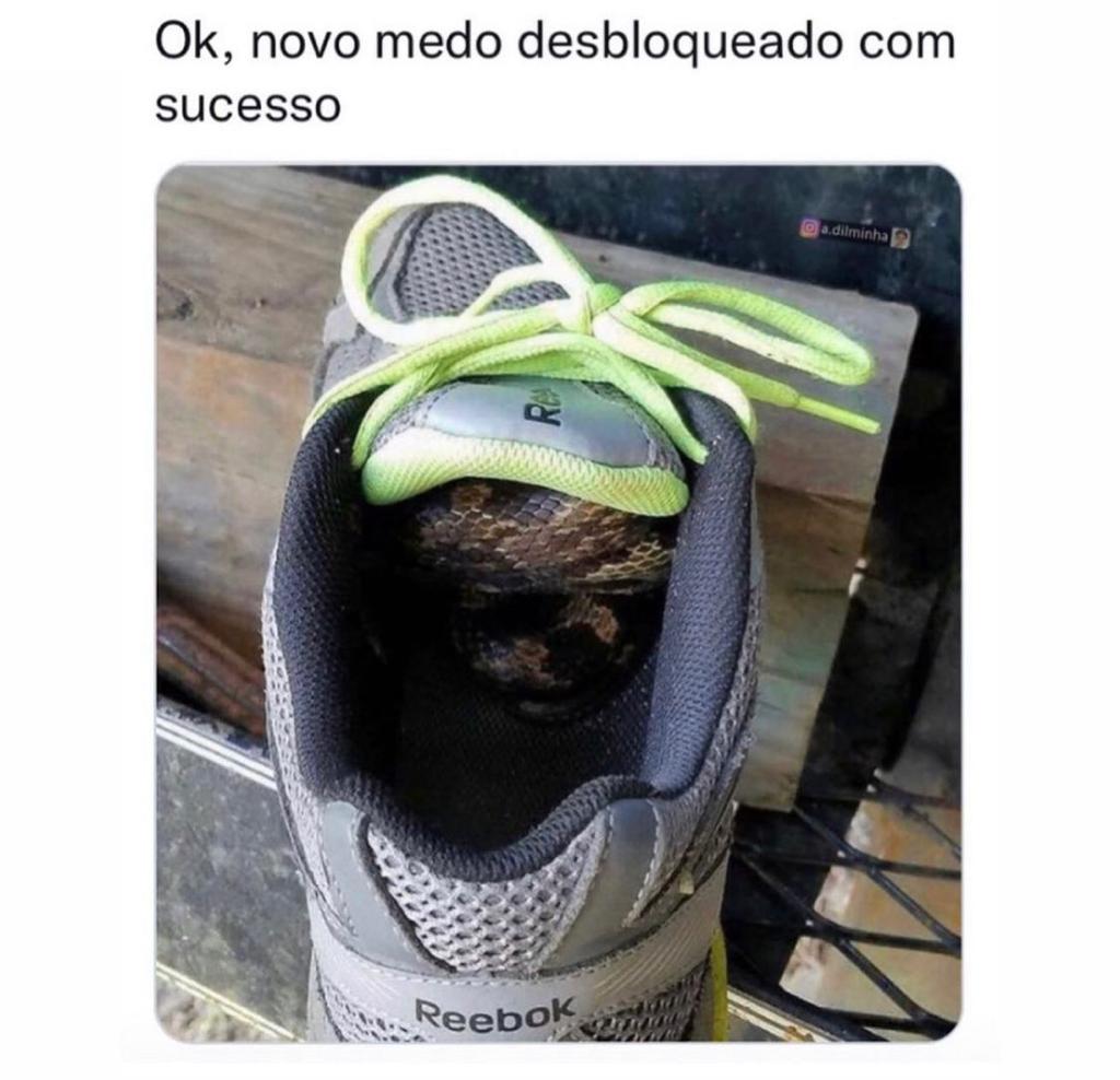 Novo medo desbloqueado