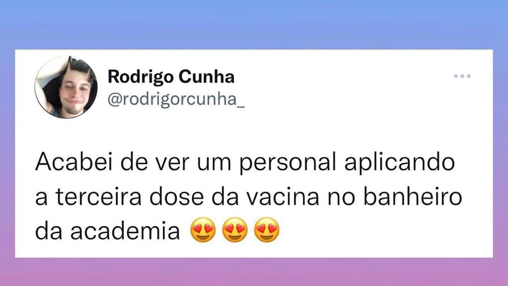 Isso que é compromisso com a saúde