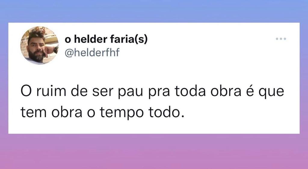 É bem isso