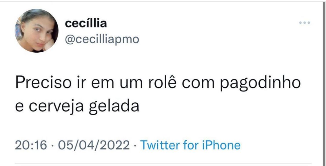 Preciso de um rolê desses