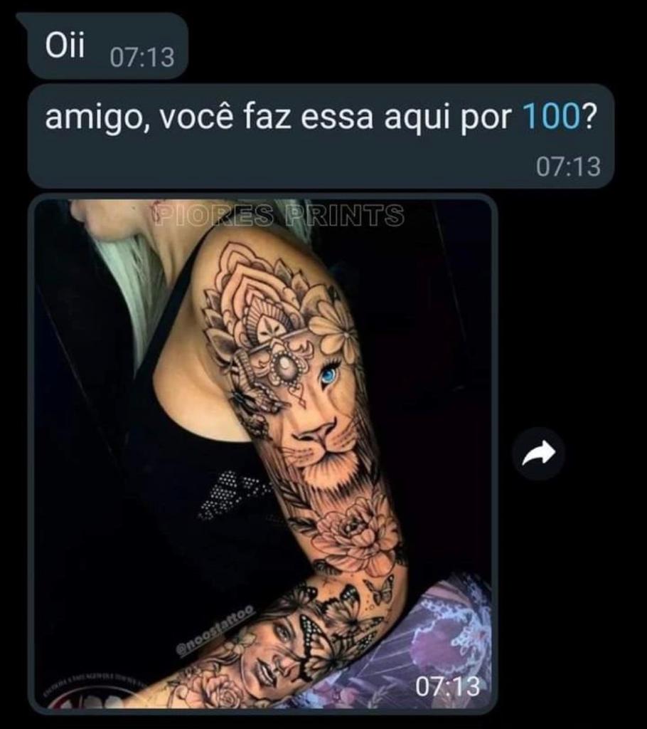Vida de tatuador não é fácil