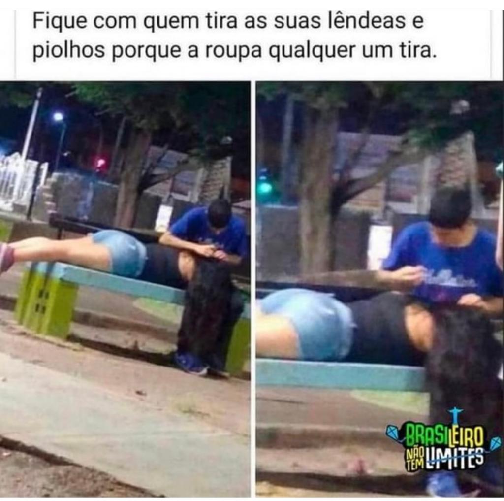 A roupa qualquer um tira
