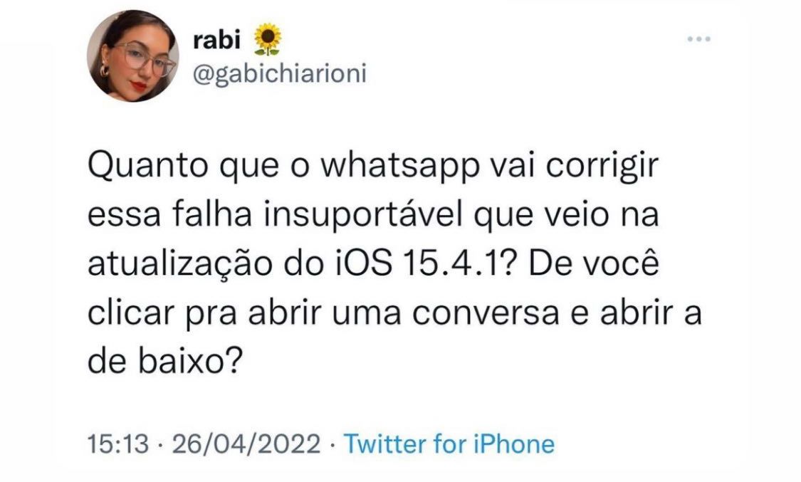 Quando vão arrumar isso?