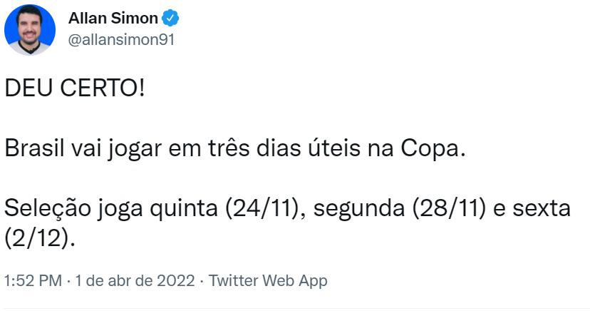 Brasil já venceu nessa copa