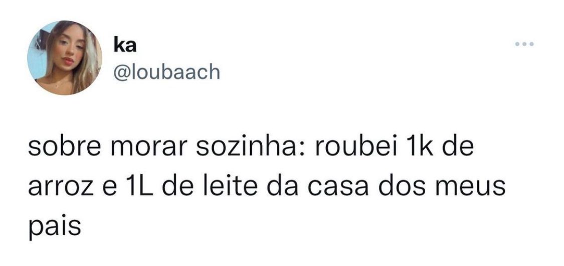 Sobre morar sozinho