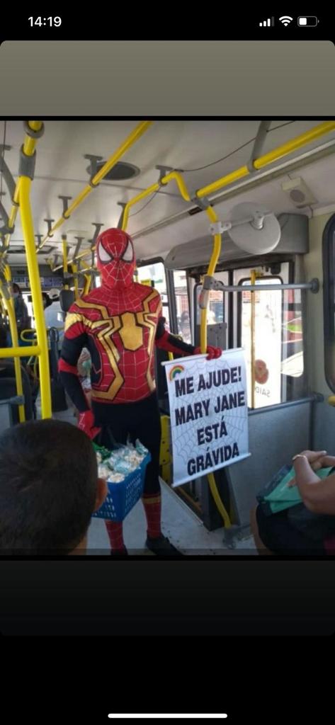 Deu ruim pro miranha