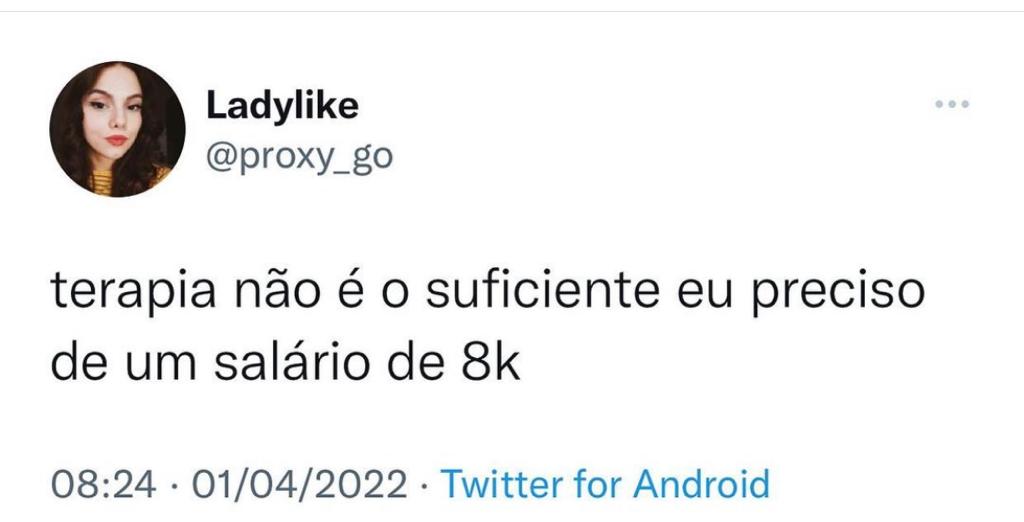 É disso que eu preciso