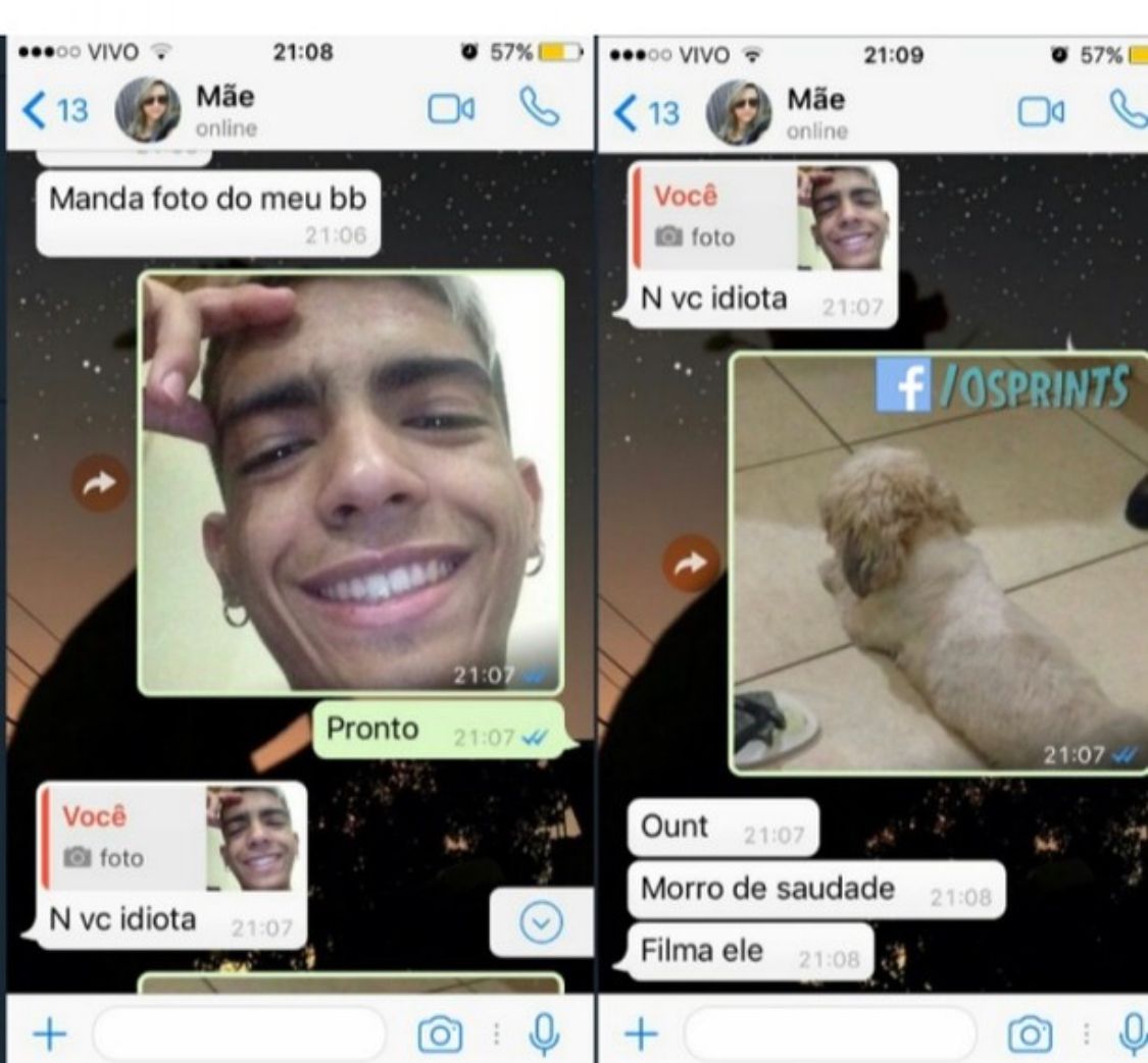 Minha mãe é desse jeito
