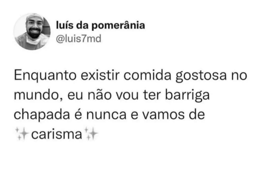 E vamos de carisma