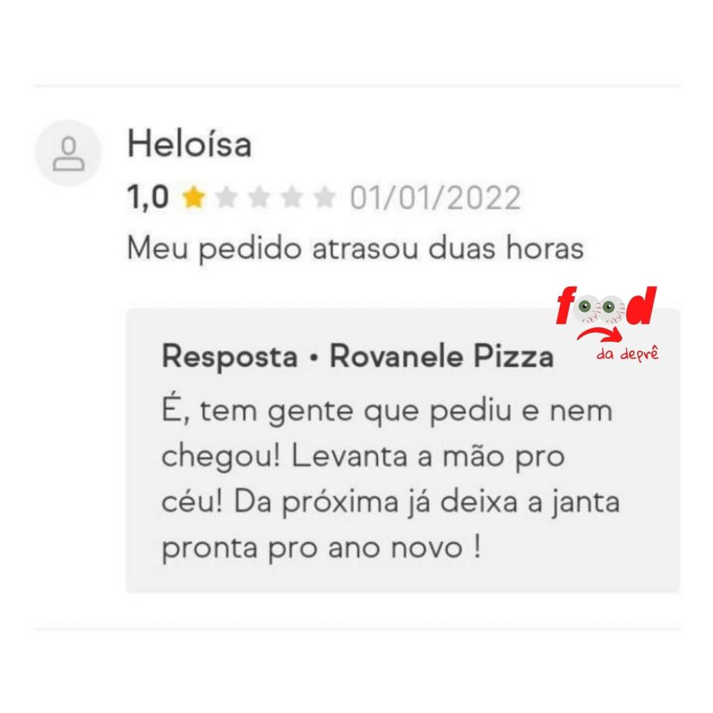 Da próxima deixa janta pronta