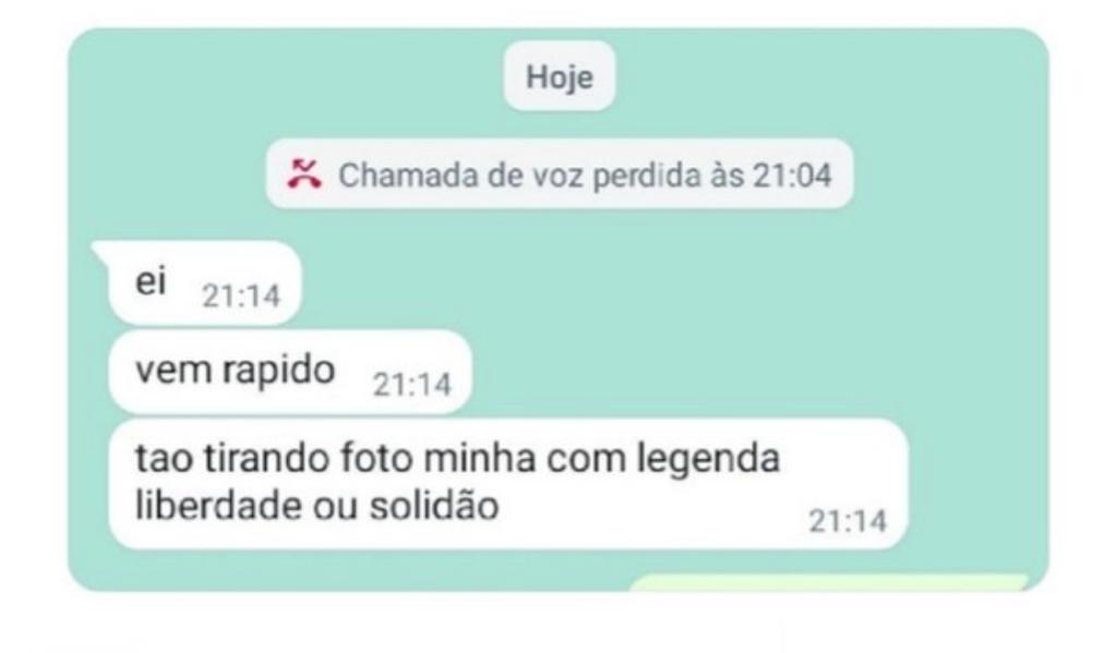 Quando meu amigo demora pra chegar