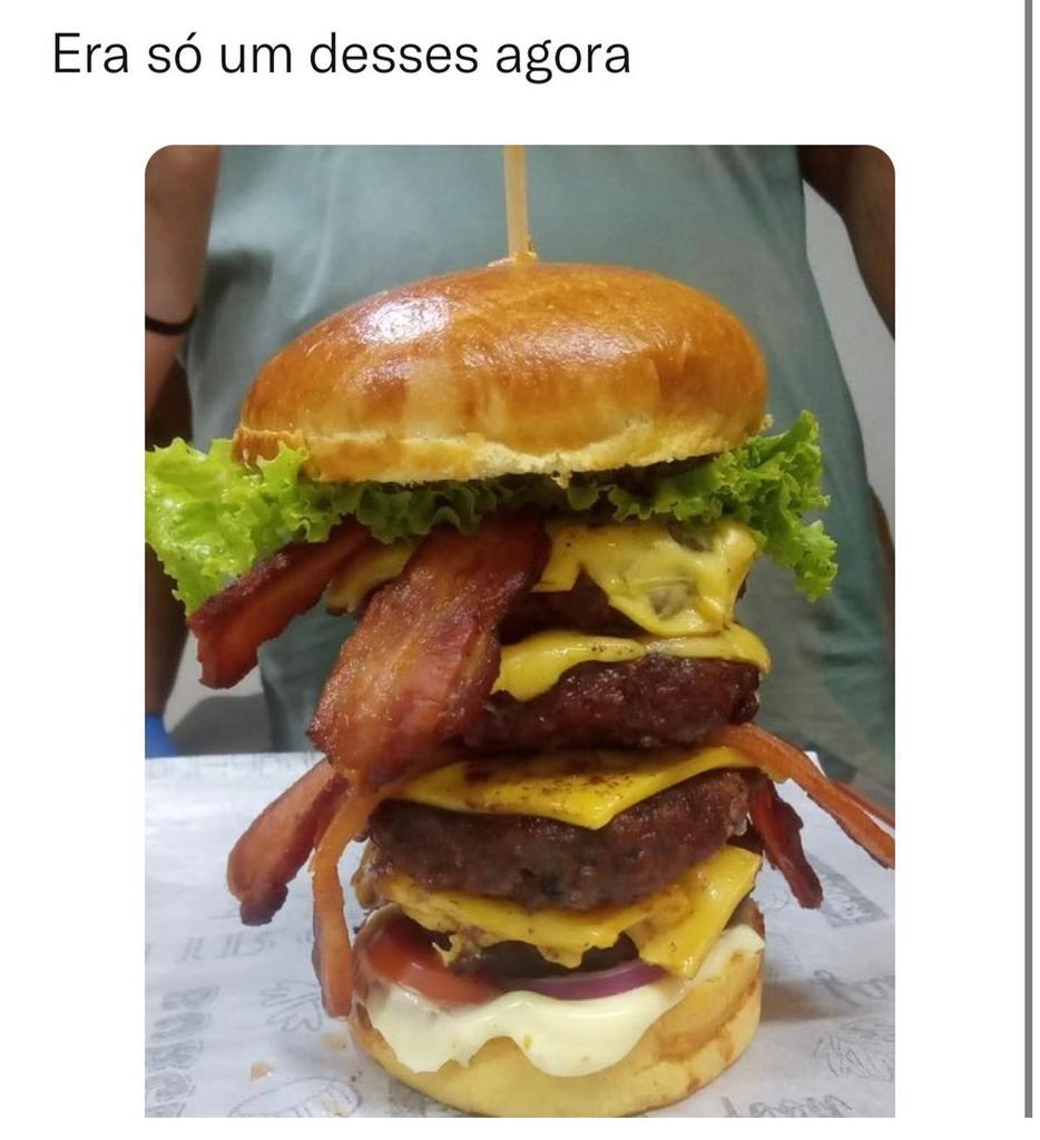 Era só um desses agora