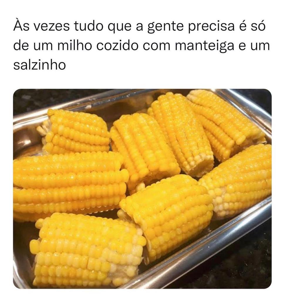Às vezes a gente só precisa disso