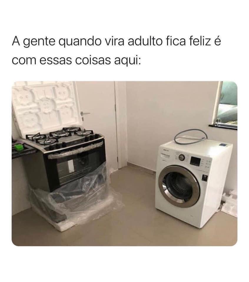 É disso que adulto gosta