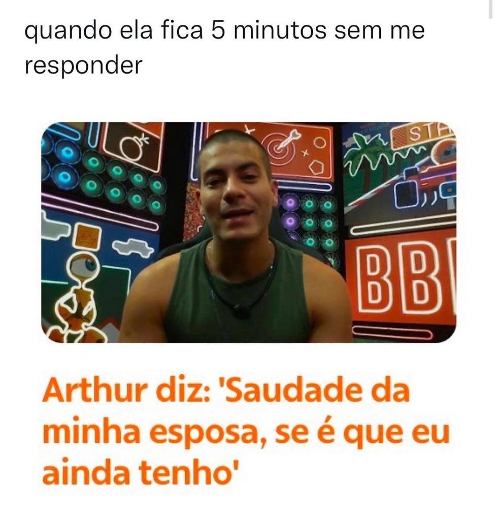 Quando ela fica 5 minutos sem me responder