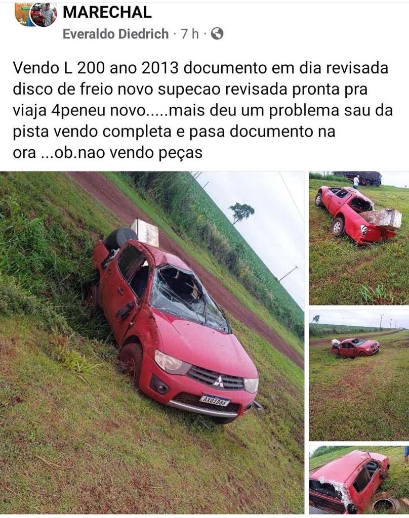 Não vendo peças, somente carro completo