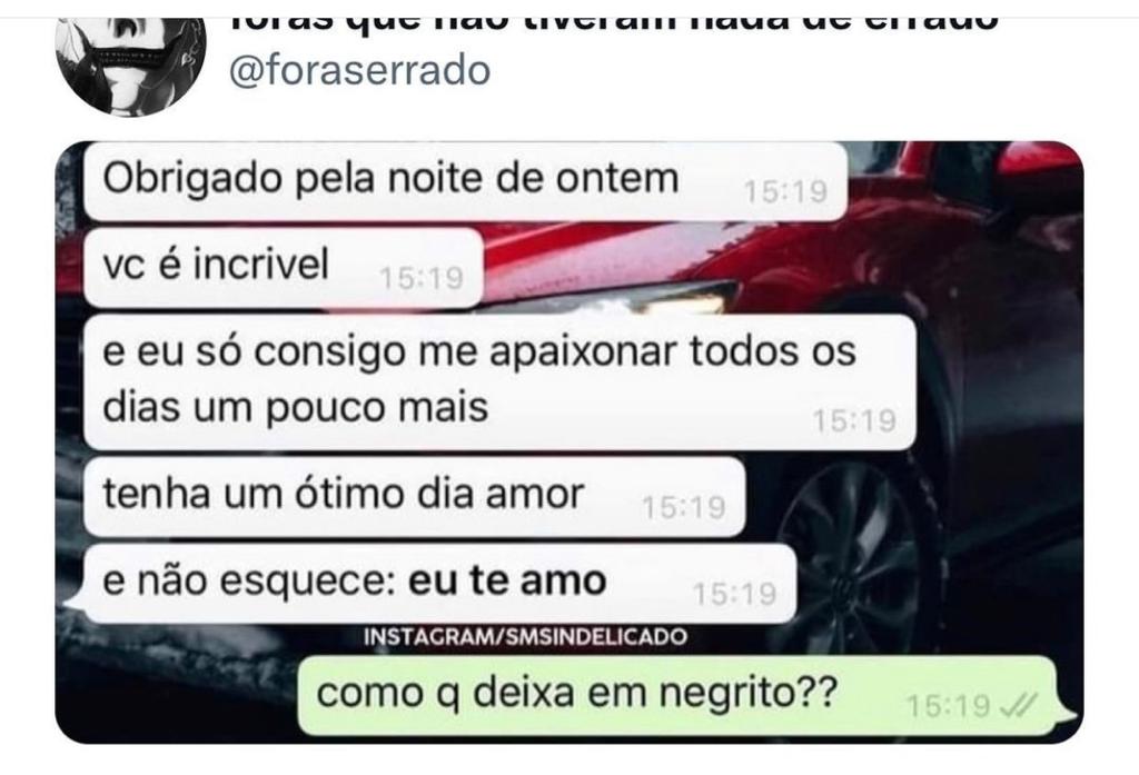 Como que deixa em negrito?