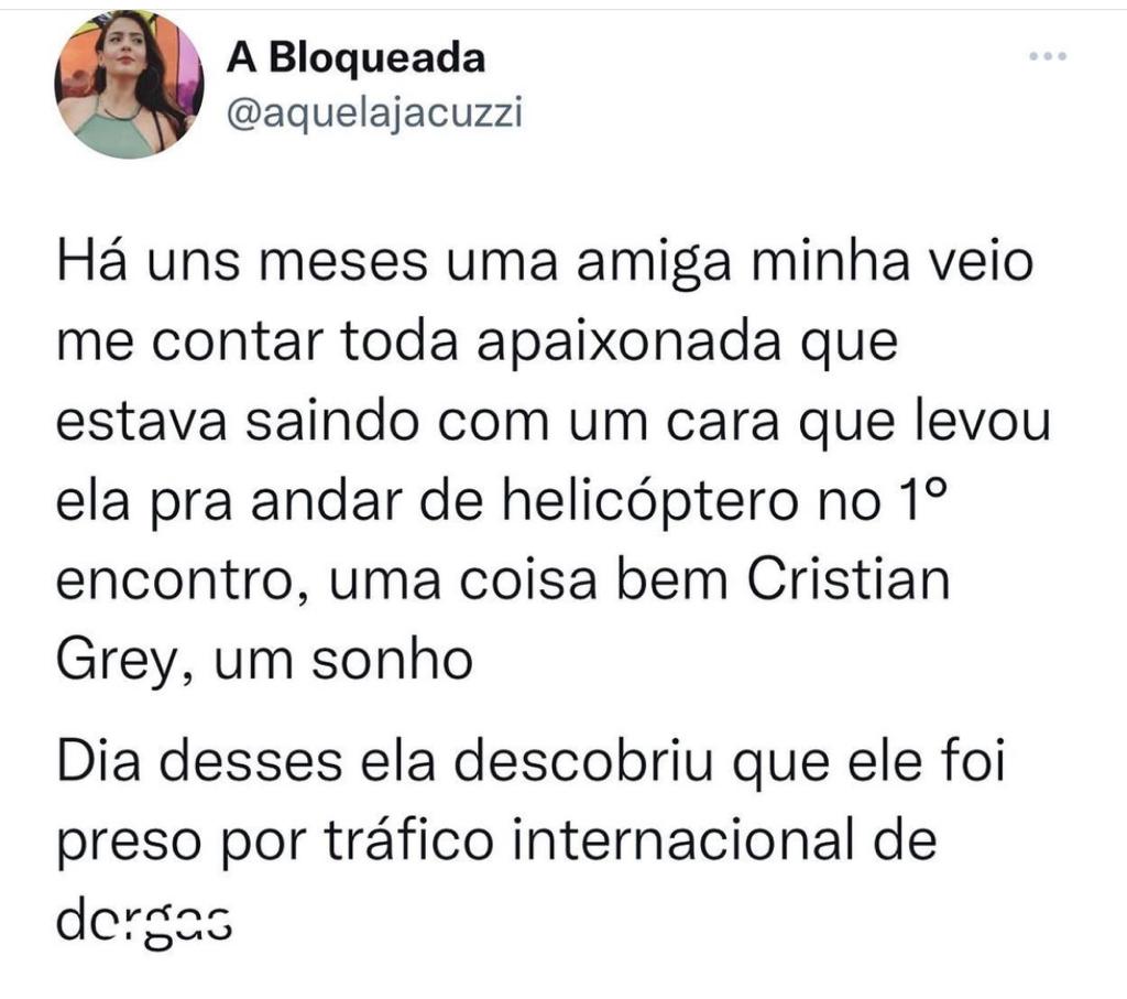 Seria ele ‘O golpista do tráfico’?