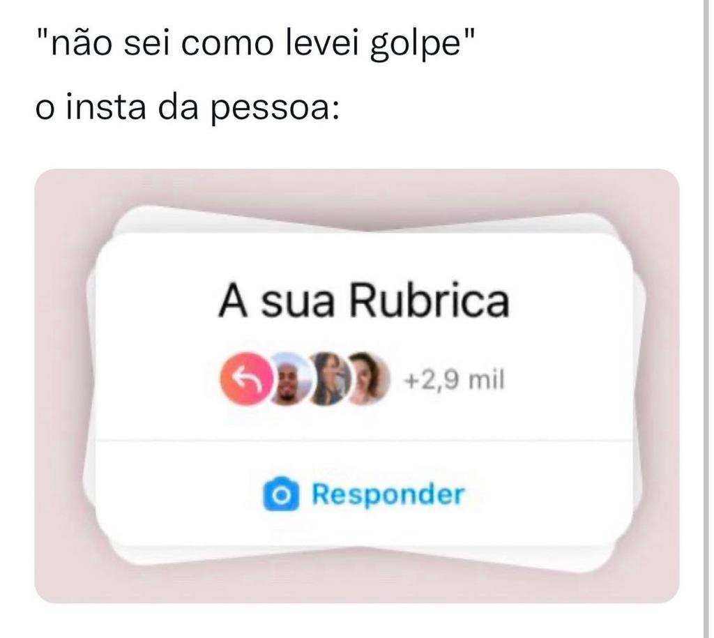 Ainda pergunta o porquê