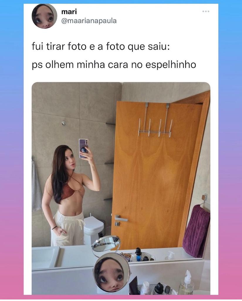 Eu curti a foto