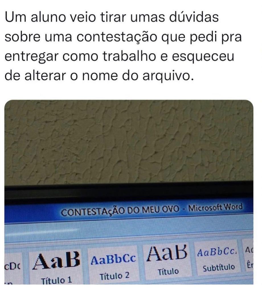 Coisas que aconteceriam comigo
