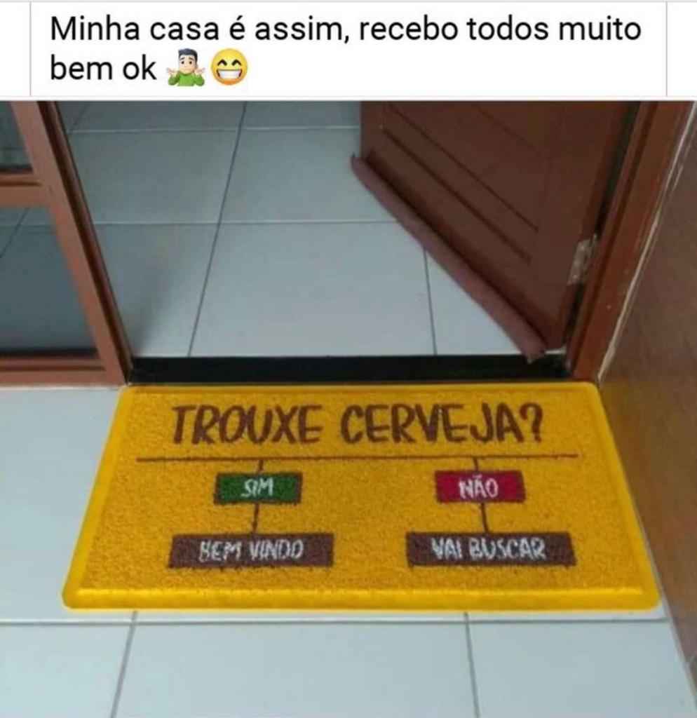 Recebo todos muito bem