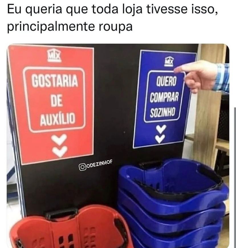Eu queria que toda loja tivesse isso