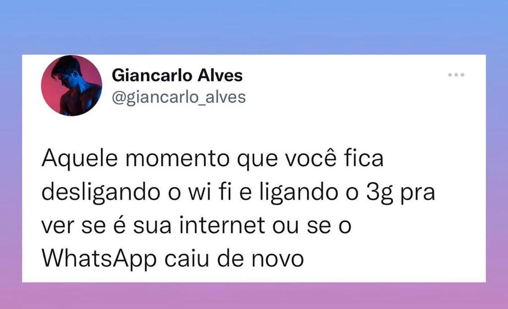 Alguém mais passou por isso hoje?