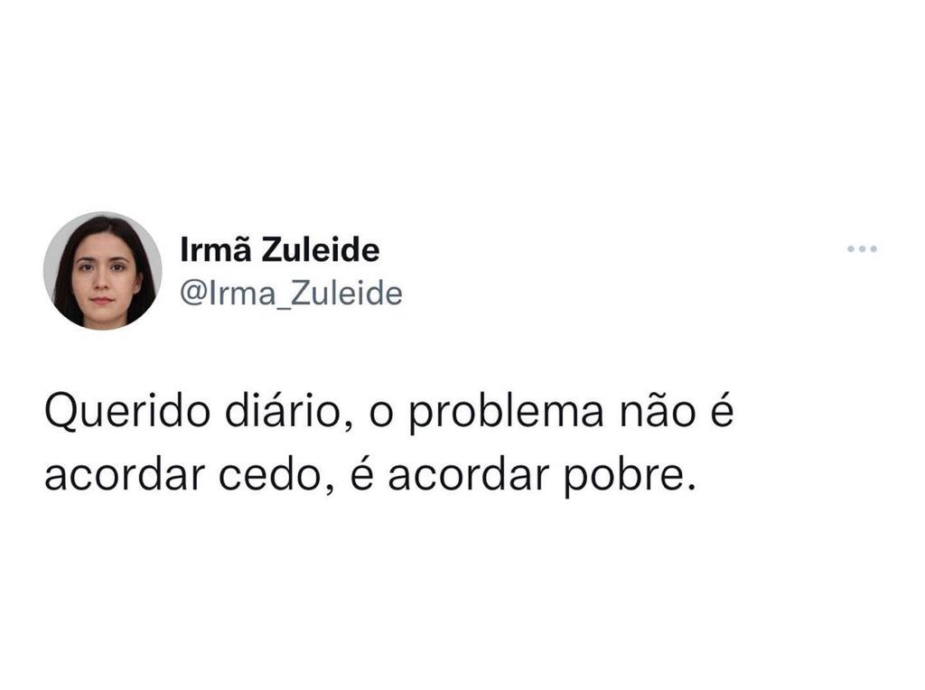 O problema não é acordar cedo