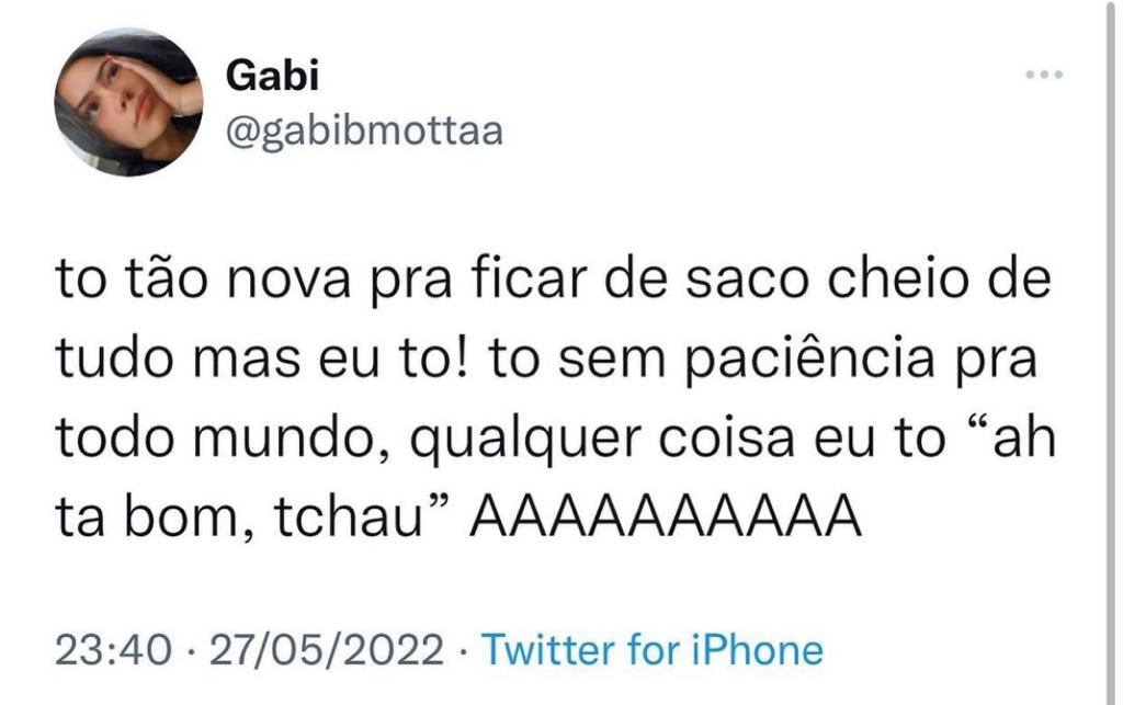Ah, tá bom, tchau