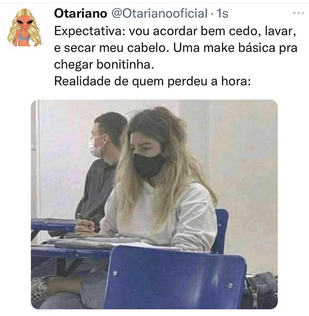 A realidade de quem perdeu a hora