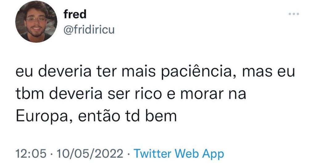 Então tudo bem