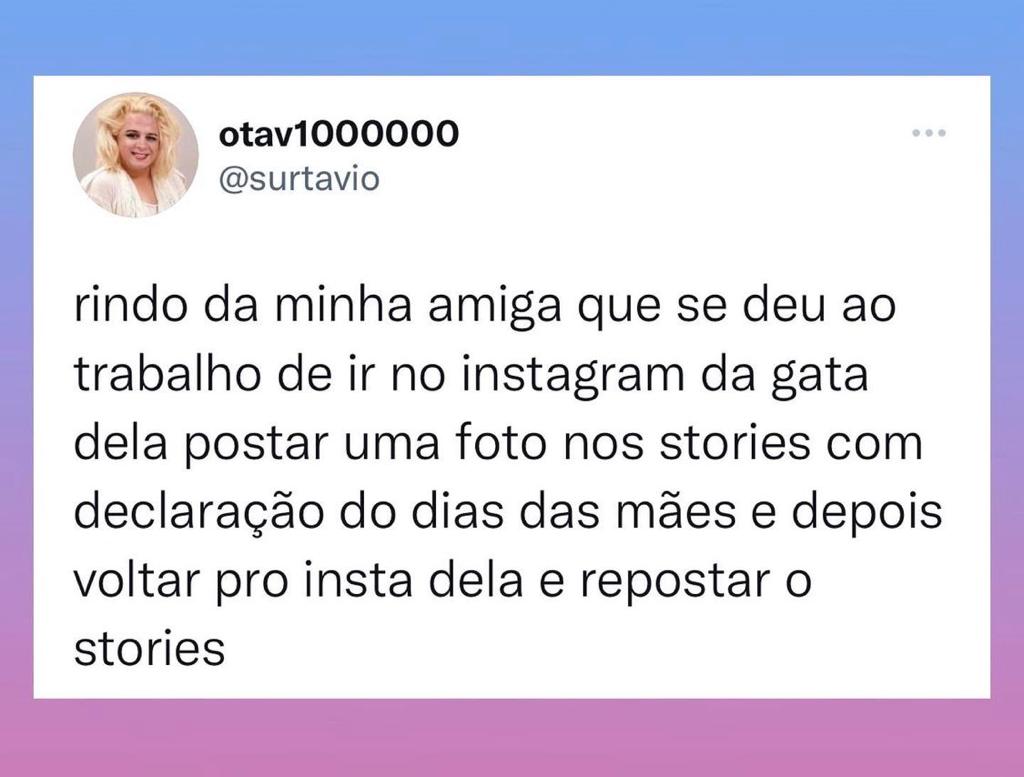 Rindo muito disso