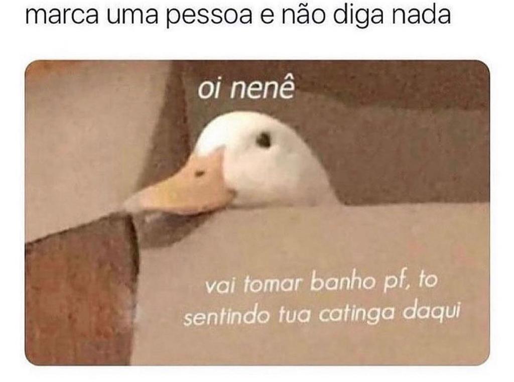 Mande para alguém e não diga nada